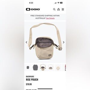 NWT Ogio Rise Pouch